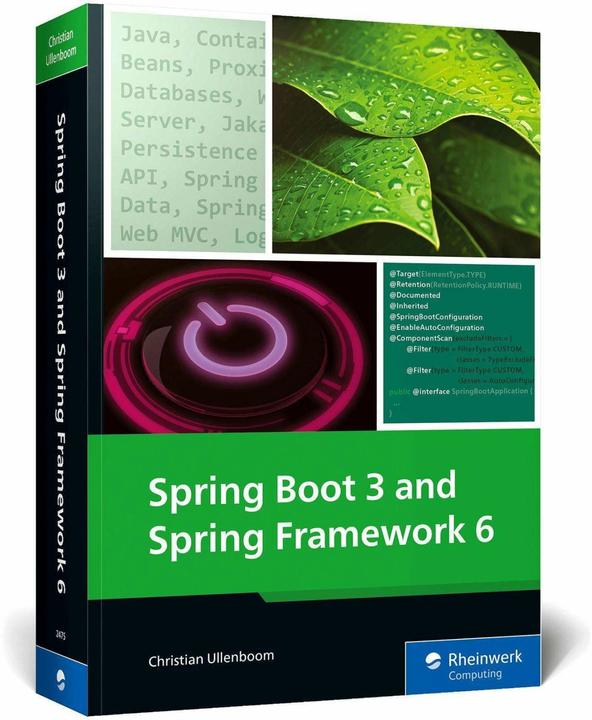 Immagine prodotto Spring Boot 3 and Spring Framework 6 (Inglese, Ullenboom cristiano, 2024)