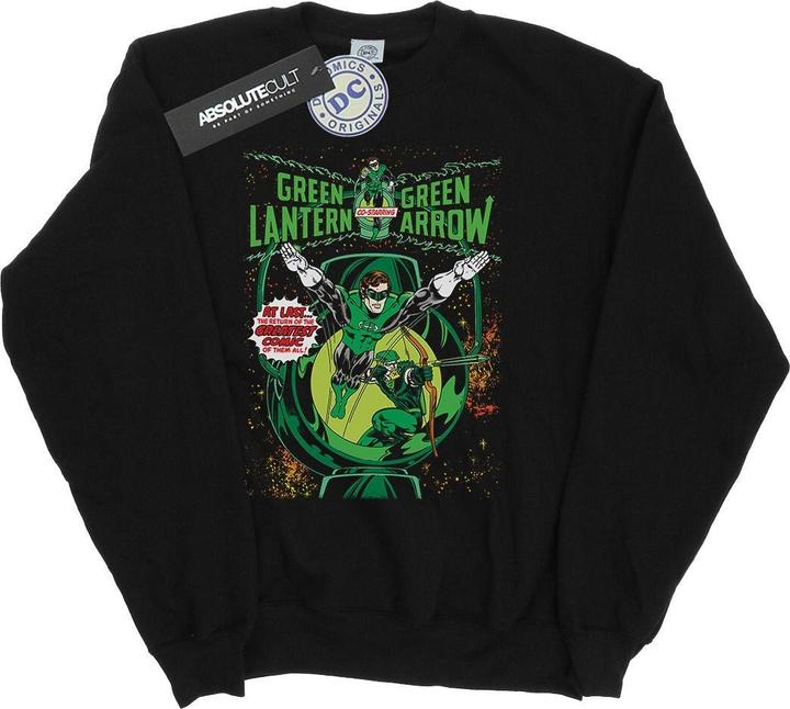 Image du produit - Sweat GREEN LANTERN ARROW COVER - Garçon (140, 146)