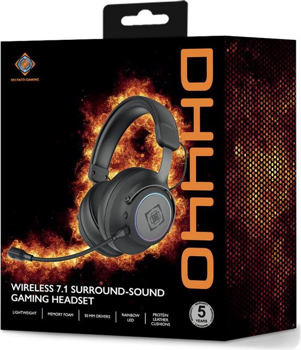 Actual product image Deltaco Comfort (Wireless, Cable)