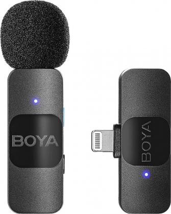 Actual product image Boya BY-V1 Wireless microphone