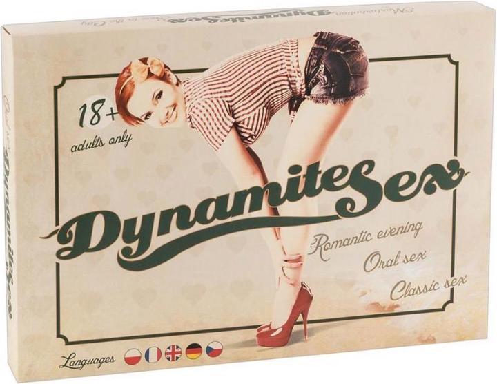 Immagine prodotto TOP Sesso Dinamite (Gioco di dadi, Francese, Tedesco, Polacco, Inglese, Russo)