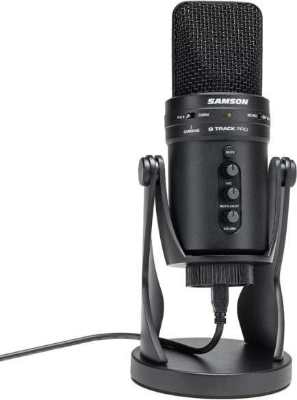Produktbild Samson G-Track Pro USB-Mikrofon mit Mikrofonarm