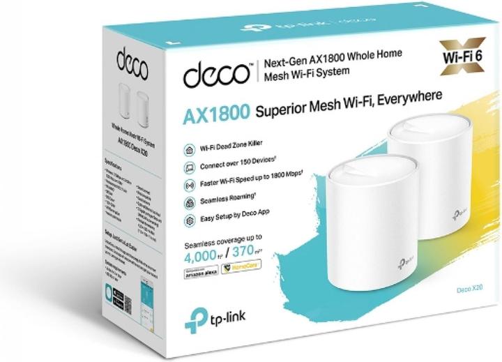 Actual product image TP-Link Deco X20 Set of 2