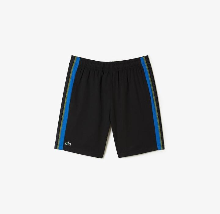 Actual product image Lacoste Men's TENNIS Shorts in Recycled Polyester (S)