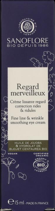 Produktbild Sanoflore Regard merveilleux Augencreme (15 ml, Tag + Nacht)
