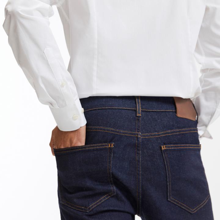 Actual product image La Redoute Collections Slim Fit Shirt with French Collar (M)