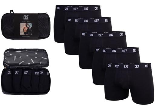 Actual product image CR7 Mens Trunk Cotton Stretch 5-Pack (XL, 5-pack)