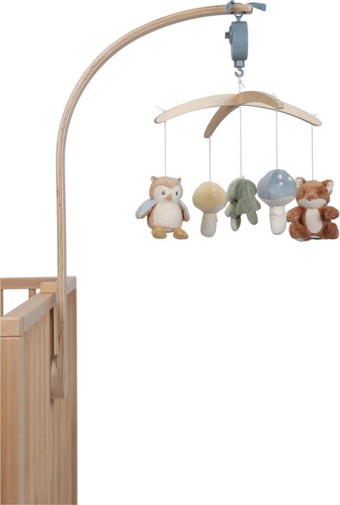 Produktbild Little Dutch Musik Mobile aus Holz Forest Friends