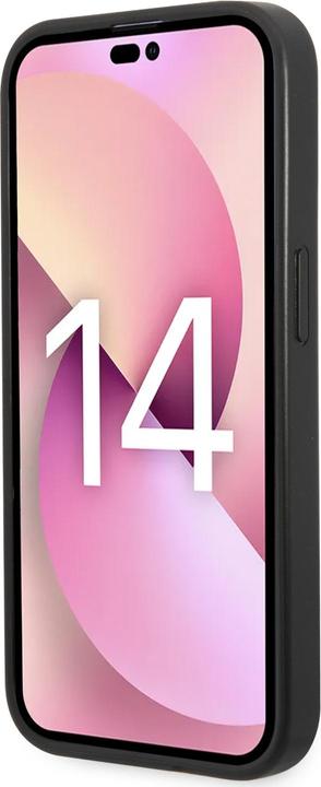Image du produit Lacoste LCHMP14LPVCK iPhone 14 Pro 6.1" czarny/black étui rigide Iconic Petit Pique MagSafe (Apple iPhone 14 Pro)