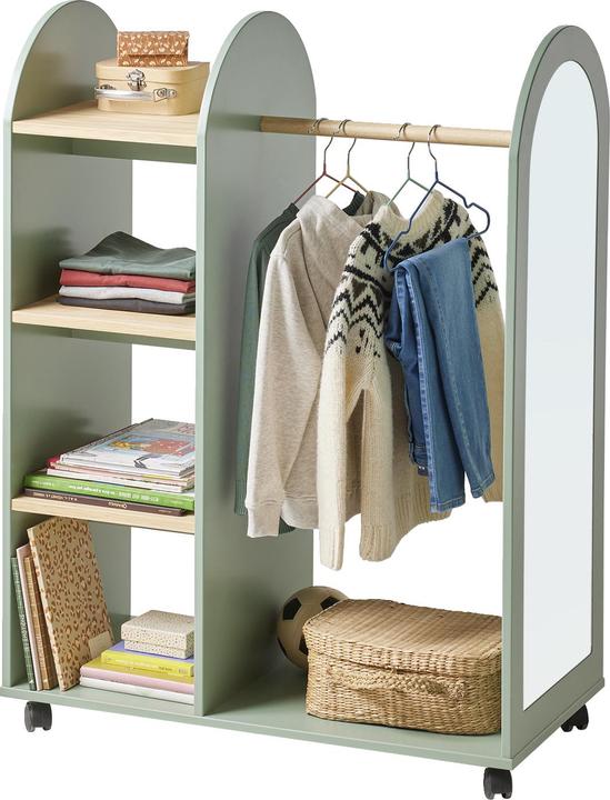 Image du produit Vertbaudet Porte-manteau pour chambre d'enfant avec miroir ARBRE DE PLUIE (80.50 cm)