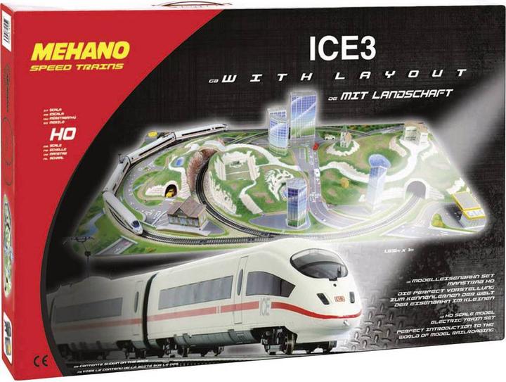 Actual product image Mehano DB AG ICE 3 starter set ICE 3 (Track H0)