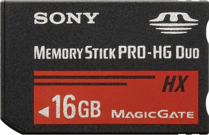 Produktbild Sony Memory Stick Pro-HG Duo (16 GB, Memory Stick Pro HG Duo)