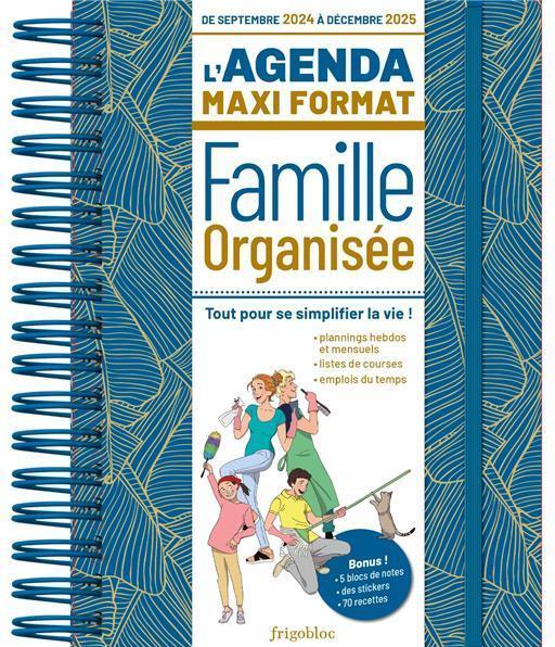 Produktbild L'agenda maxi format : famille organisée (Französisch)
