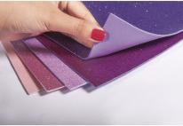 Immagine prodotto Rayher Fogli di gommapiuma glitter, autoadesivi, multicol