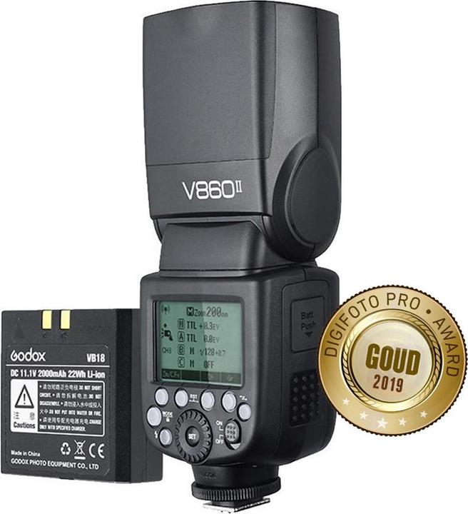 Immagine prodotto Godox V860II Nikon (Attacco del flash, Nikon)
