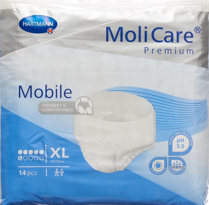 Actual product image MoliCare Mobile 6 Incontinence Pants (14 x, XL)