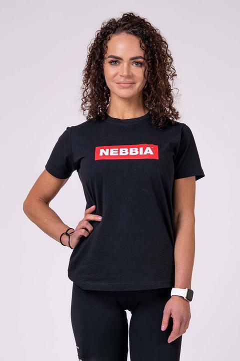 Image du produit Nebbia T-shirt basique femme 592 Noir (XS)