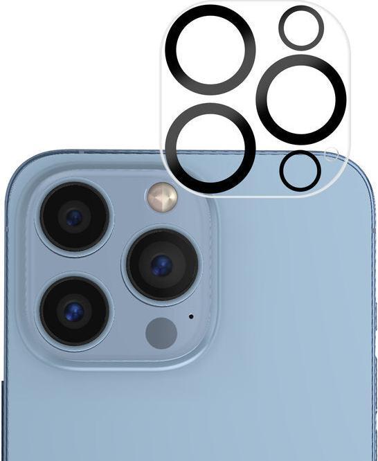 Produktbild Durable Kameraschutz iPhone 13 Pro Max - Panzerglas 9H Kameraobjektiv (1 Stück, Apple iPhone 13 Pro Max)
