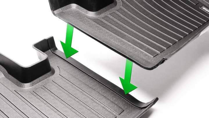 Actual product image 2befair Interior all-weather mats set for the Tesla Model Y (2 front mats + 2 rear mats)