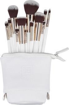 Image du produit Ilu Basic Set 12 brosses de maquillage avec sac blanc (Set)