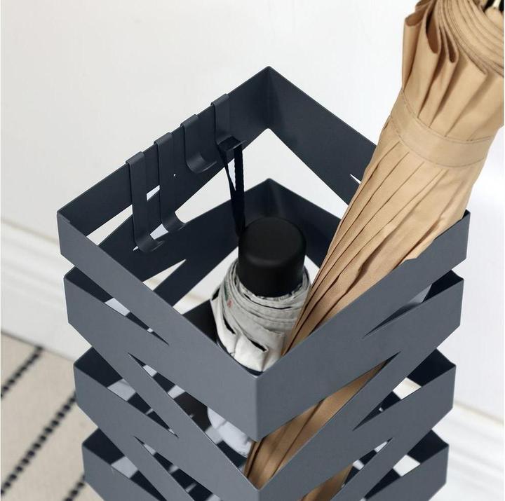 Actual product image Songmics Schirmständer Anthrazit, Detailfarbe: Anthrazit