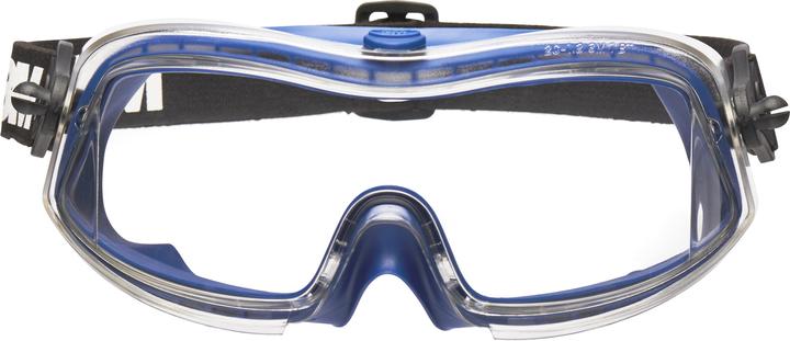 Produktbild 3M Modul-R Schutzbrille, Carbonglas, Klar mit UV Schutz, belüftet, Rahmen aus TPE kratzfest