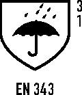 Actual product image Norway Rain jacket (L)