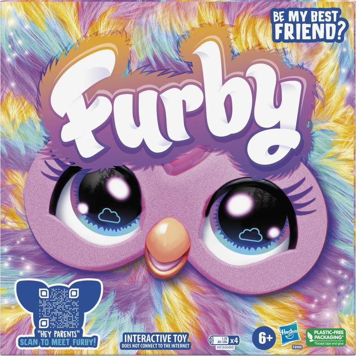 Actual product image Furby interactive plush toy (colour mix) (15 cm)