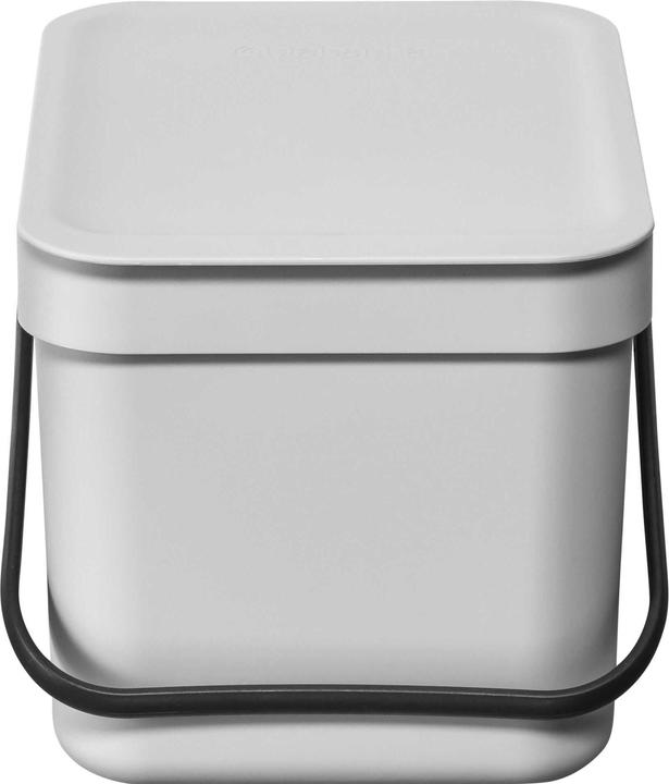 Actual product image Brabantia Compost bin Sort & Go 6 l, light gray (6 l)