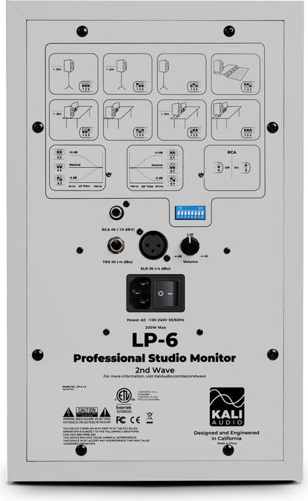 Image du produit Kali Audio LP-6 2nd (Subwoofer actif, 1 pièce, 1x 80 W)