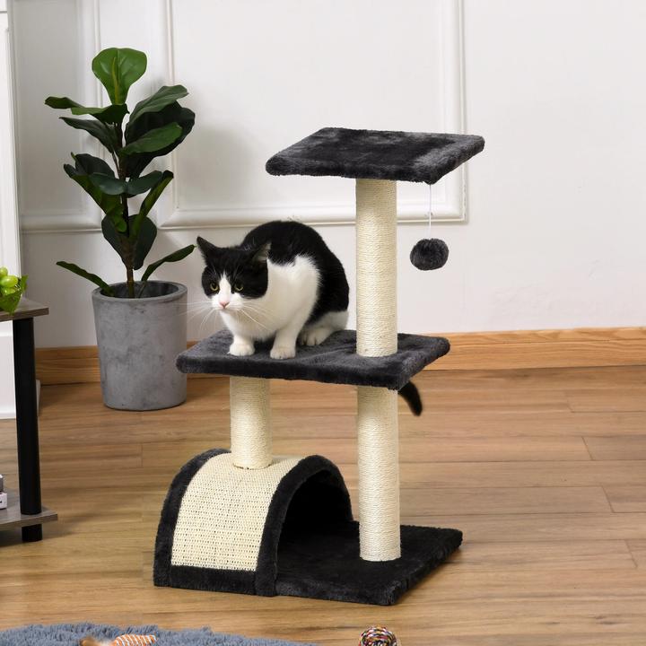 Immagine prodotto Jamb Albero per gatti (72 cm, Grigio scuro Beige)