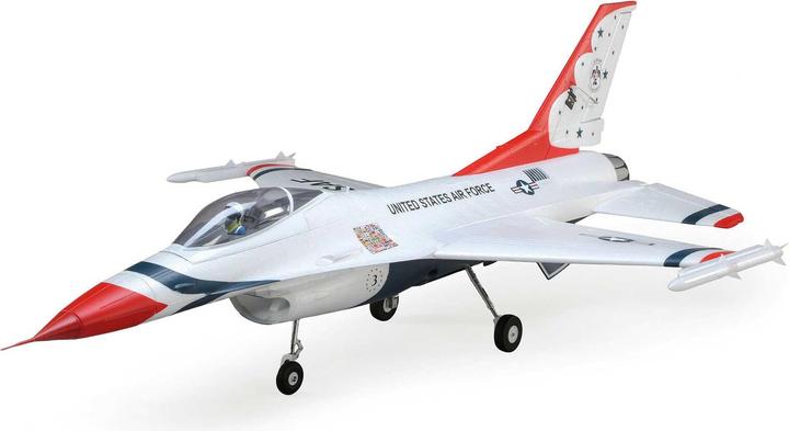 Immagine prodotto E-Flite FLIEGER F-16 THUNDERBIRD 813mm EP BNB mit AS3X/SAFE TECHNOLOGY BNF BASIC (Jet)