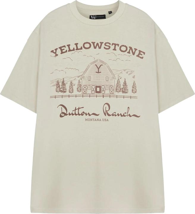 Actual product image Yellowstone Mens Barn Short-Sleeved T-Shirt (M)