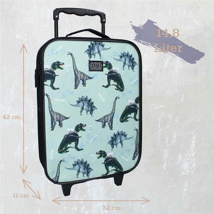 Produktbild Skooter Dinosaur Suitcase 42 cm Assorted Colours, assorted colours