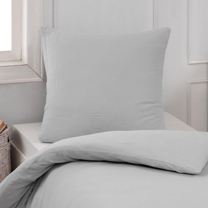 Actual product image Traumschlaf Muslin Uni (Duvet cover, 80 x 80 cm, 240 x 220 cm)