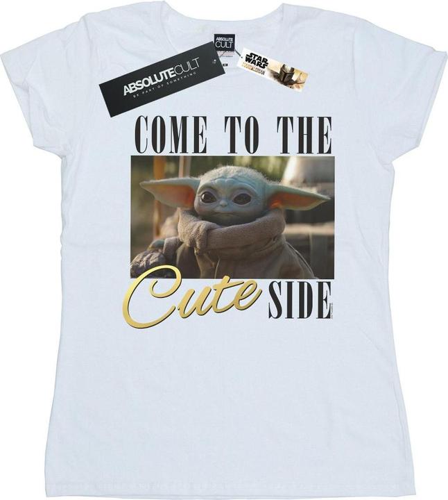 Star Wars The Mandalorian Come To The Cute Side TShirt (XL)