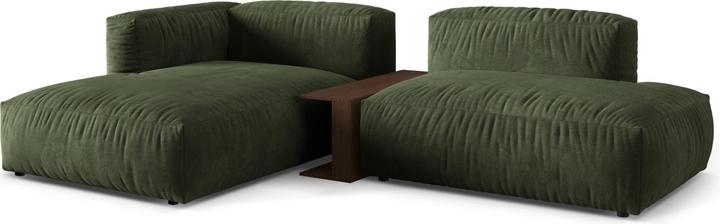 Image du produit Micadoni Canapé D'Angle Gauche Modulaire, "Martina", 2 Places, 292x176x75 Fabriqué en Europe (Canapé d'angle)