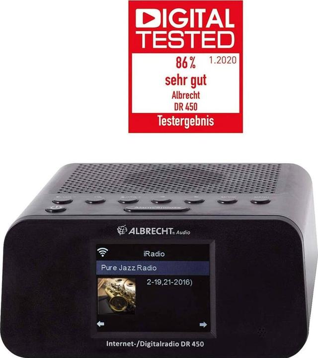 Produktbild Albrecht Dr 450 (Internetradio, DAB+, WLAN)