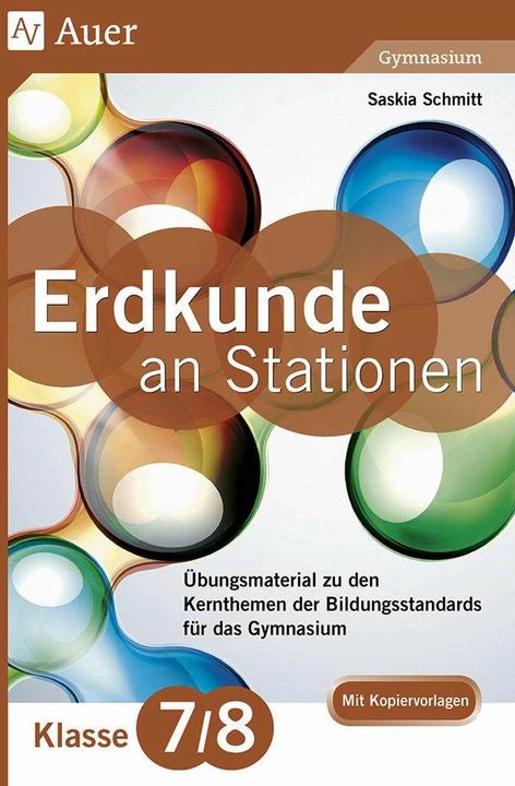 Immagine prodotto Erdkunde an Stationen 7-8 Gymnasium (Tedesco, Saskia Schmitt, 2015)