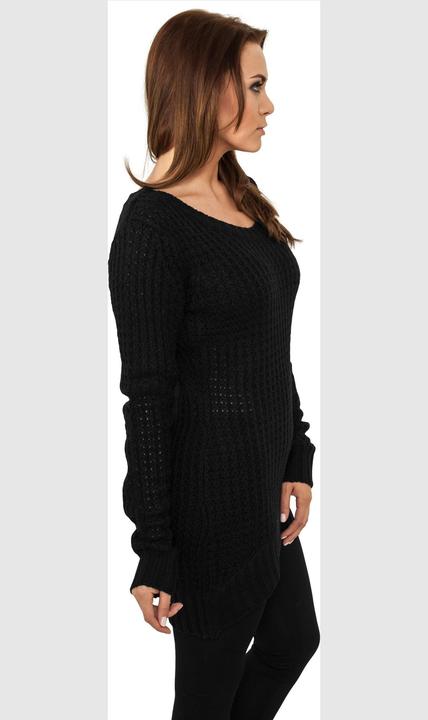 Actual product image Urban Classics Ladies Long Wideneck Sweater (S)