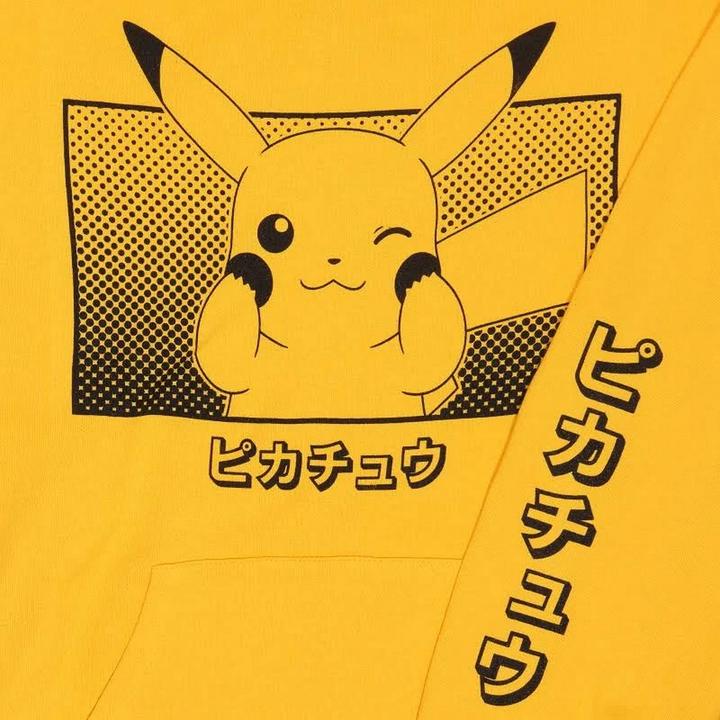 Produktbild Pokémon Katakana Kapuzenpullover (S)