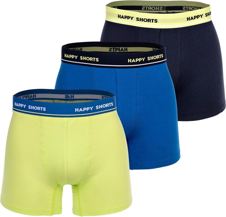 Produktbild Happy shorts Boxershort Casual Bequem sitzend (M, 3er Pack)