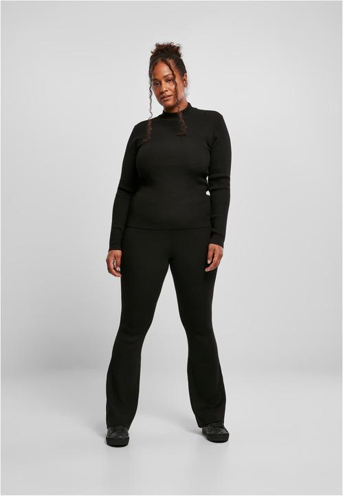 Actual product image Urban Classics Ladies Rib Knit Bootcut Leggings - 16766 (XL)