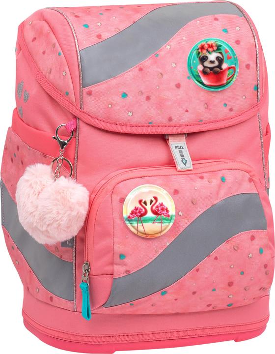 Immagine prodotto Belmil Smarty Schulranzen Set 5teilig mit 6 Patches (20 l)