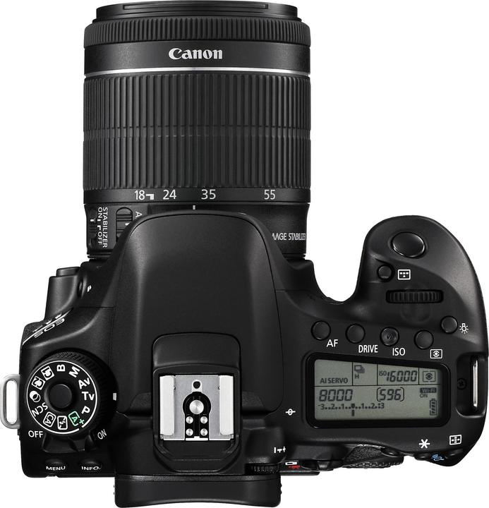 Produktbild Canon EOS 80D Kit - (EU) (18 - 55 mm, 24.20 Mpx, APS-C / DX)