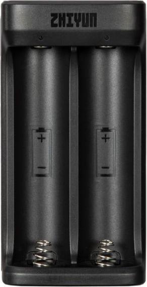 Actual product image Zhiyun Battery charger 2x # 18650 for Weebill-C type connection
