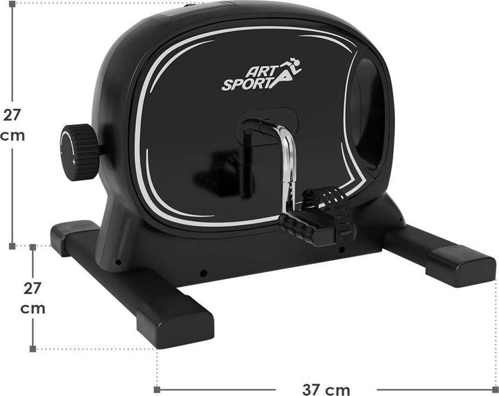 Actual product image Juskys Sportivo pedal trainer