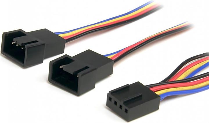 Image du produit StarTech Câble D'Alimentation Du Ventilateur à 4 Broches 12 Pouces