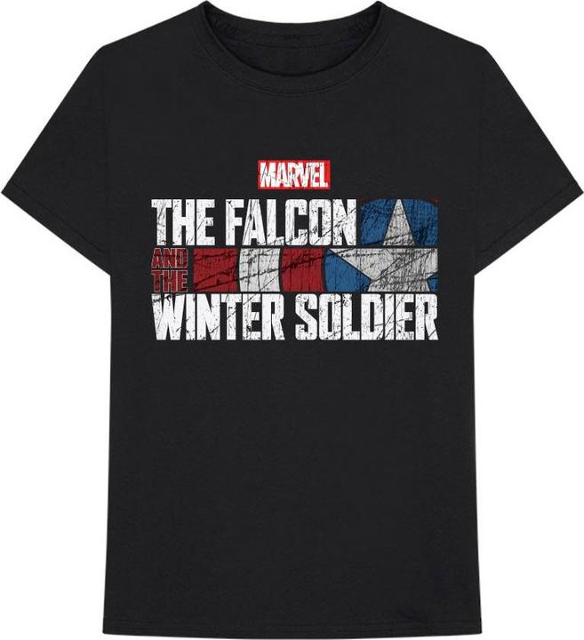 Marvel Falcon & Winter Soldier Text Logo (M)