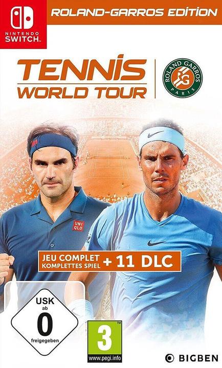 Bigben Tennis World Tour - Roland Garros Edition (Switch, Multilingual)
